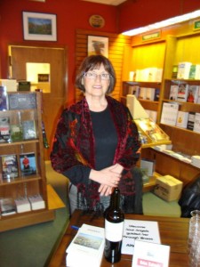 Author Helena Kalivoda at her Owl's Nest book signing